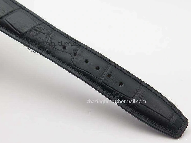 MIROTIME 0205 Practical Portuguese Real PR IW500109 ZF 1:1 Best Edition Black Dial On Black Leather Strap A52010 V 7308